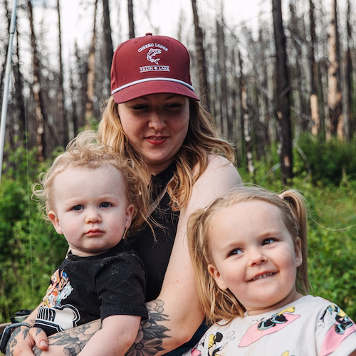 A portrait of Bre, Lili, and JP Jeaurond.
